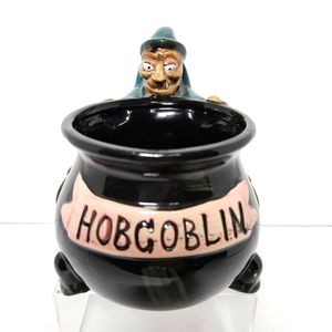Hobgoblin Cauldron Mug Halloween Gothic Witch Decoration Planter Handmade